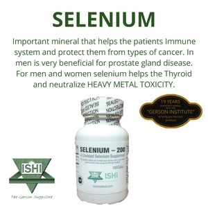 Selenium 200 mcg 100 Caps