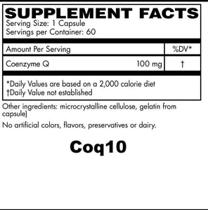 CoQ10 100mg 60Capsules